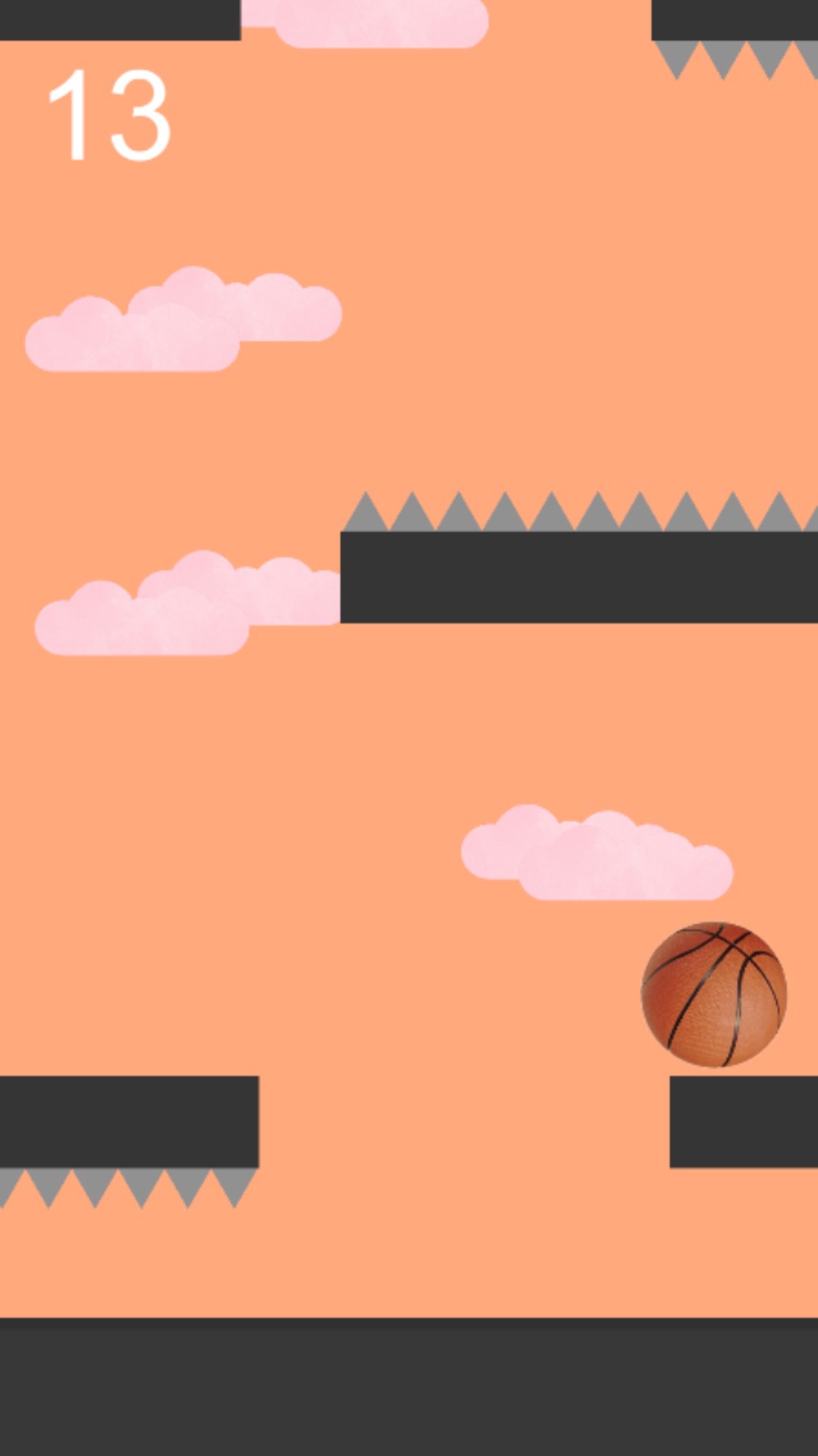 SPIKES AND BOUNCY BALL Screenshot 2